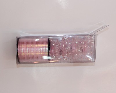 5公分丝绸星星花加小珍珠带