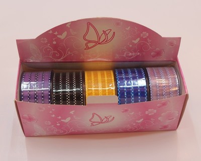 5公分丝绸圆点带