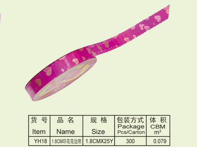 1.8CM印花花边带 1.8CM印花花边带